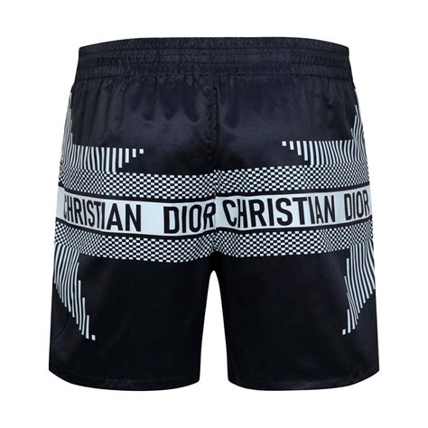 black dior swim shorts|Dior beachwear sale.